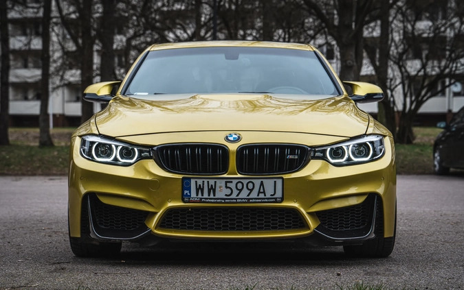 BMW M3 cena 189999 przebieg: 90000, rok produkcji 2015 z Warszawa małe 704